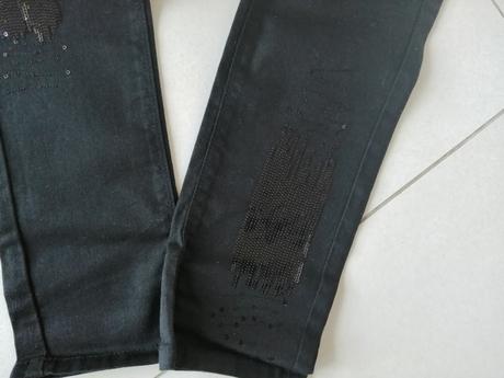 Čierne dievčenské rifle, c&a,176