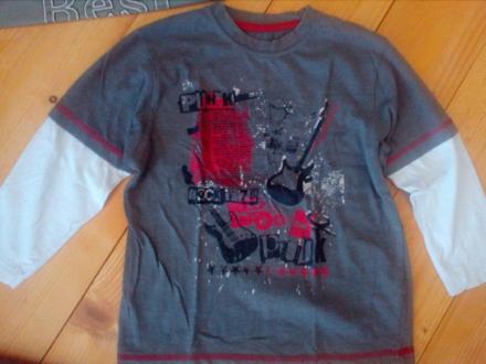 Tričko dlhy rukav 5-6rokov, 116