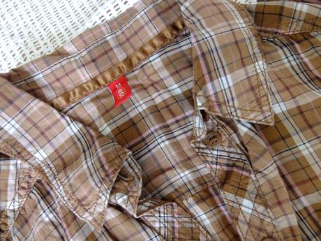Károvaná košeľa edc, esprit,m