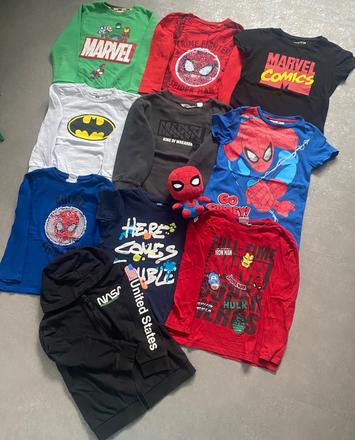 Chlapčenské mikiny a tričká veľ. 122, 122