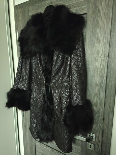 Kozeny kabat s pravou kozusinou, m