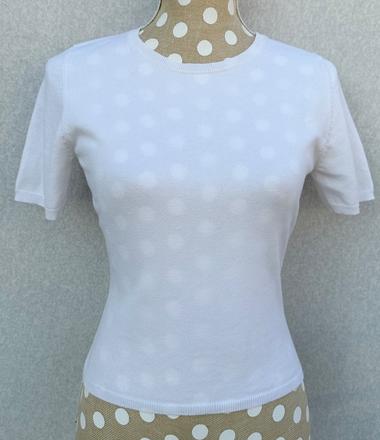 St. emile kvalitný pulovrík s krátkym rukávom, s