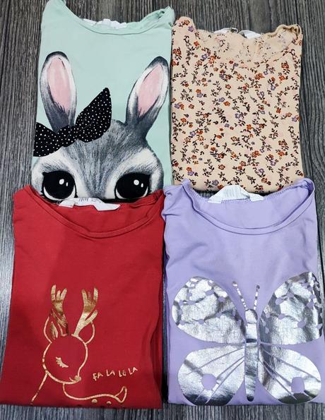 Tričká, h&m,128
