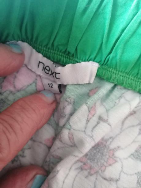 Kvietkovaný crop top, next,40