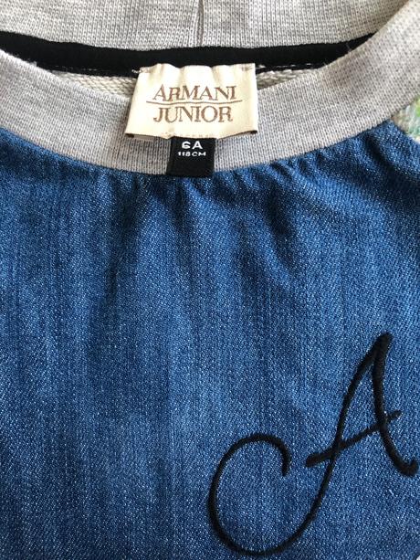 Armani junior pulóver / mikina, armani,116