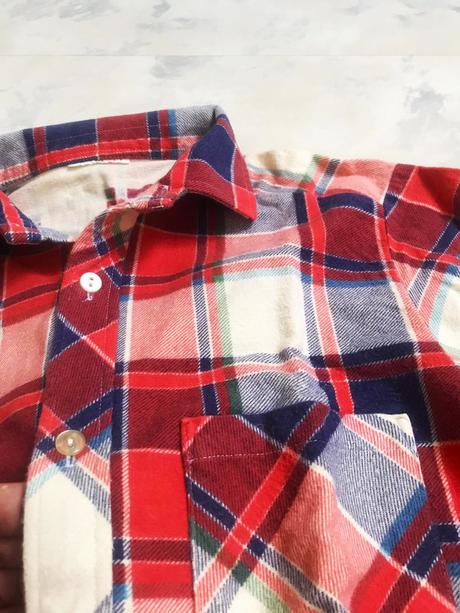 Flanelová košeľa, s