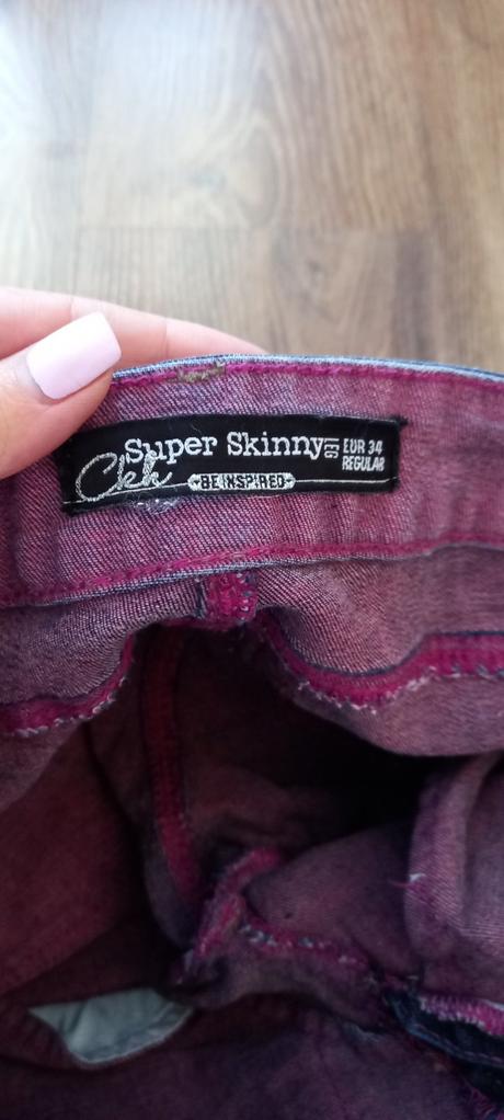 Dámske skinny rifle c&a, c&a,34