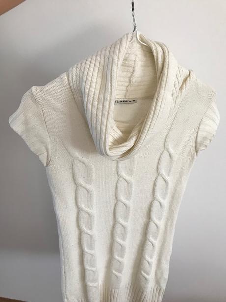 Pletené rolákové šaty, terranova,m