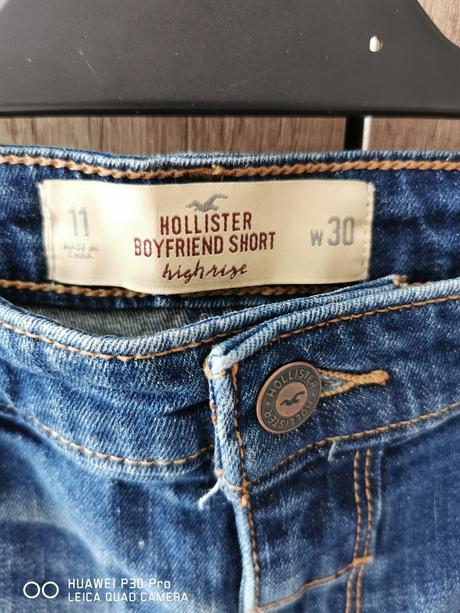 Dámske rifľové kraťasy, hollister,30