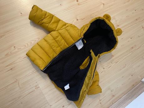 Detská žltá bunda, 68