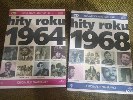Hudba, hity z rokov 1964, 1968, 