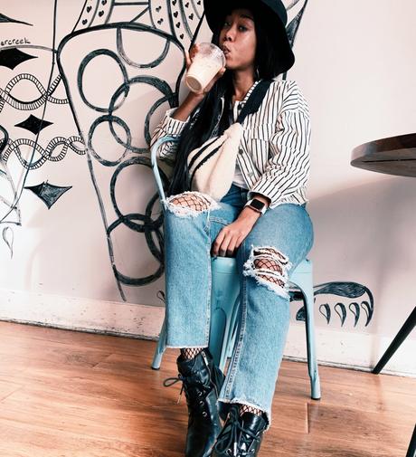 Perlickove potrhane rifle, calzedonia,xs