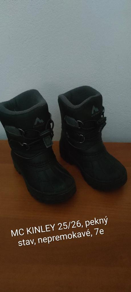 Snehule mc kinley 25/26, mckinley,25