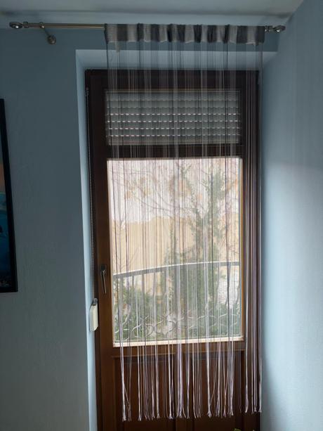 Vzorkovaná šnúrková záclona, 