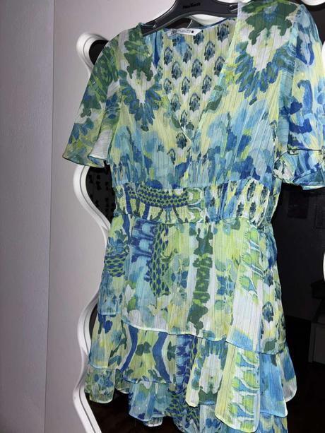 Šifónove šaty zara s, zara,s