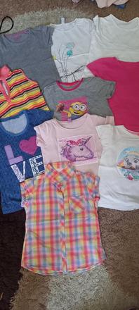 Tricka krátky rukav, 128