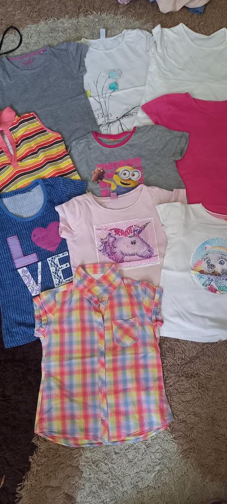 Tricka krátky rukav, 128