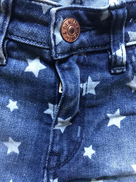 Šortky hviezdička 6-7 rokov, h&m,122
