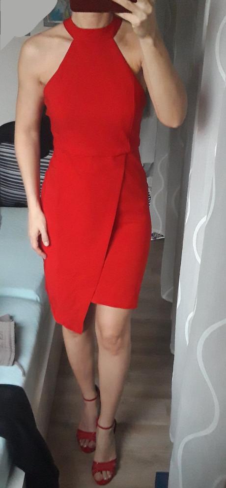 Červené šaty spoločenské, 36 / s