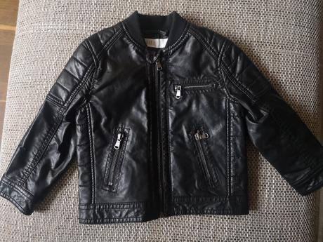 Frajerská koženka h&m veľ. 92, h&m,92