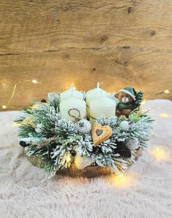 Adventný veniec,
