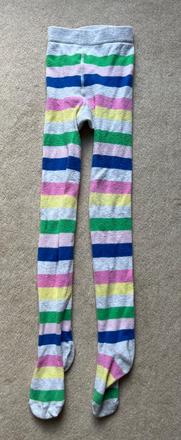 Pančuchy pásikavé, h&m,110