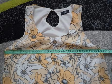 Žltá tunika alebo šaty, f&f,38