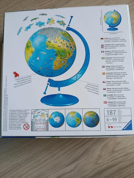 3d puzzle globus,