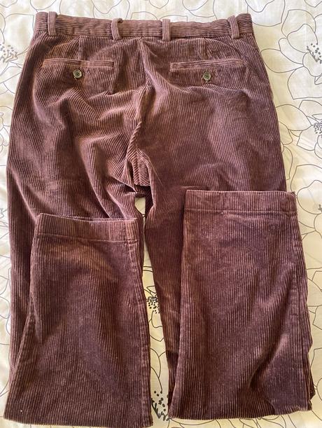 Pánske menčestrové  nohavice brooks brothers v. 32, 32