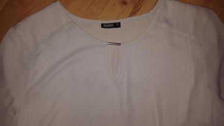 Ľahká bledomodrá bľúza, okay,46