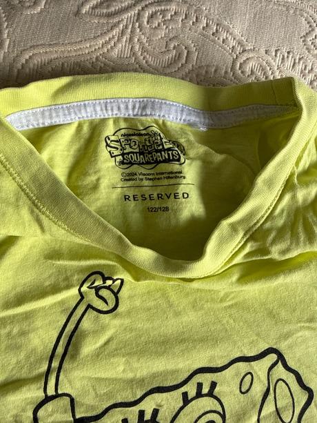 Pyzamko sponge bob, reserved,122