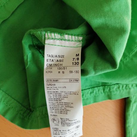 Bundička-kabátik benetton, benetton,128