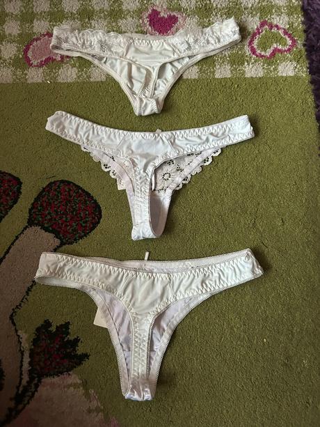 Sada 3 ks tango nohavičiek veľ. m/l, m