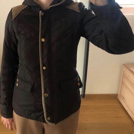 Čierna bunda blonde+blonde s/36, 36