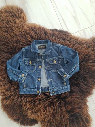 Detská riflová bunda 92/98, 98