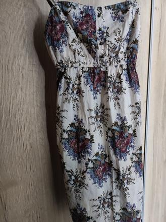 Krásne ľahké bavlnené letné šaty, vero moda,m