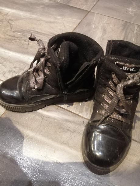 Čierne lesklé topánky 30, 30