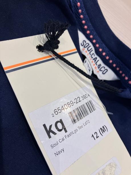 Dámske modré tričko s nápisom soul cal (m), m