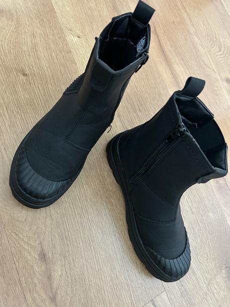 Čierne členkové čižmy, reserved,36