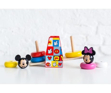 Disney drevená balančná hra mickey a minnie,