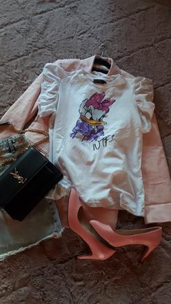 Tricko daisy mia mou s volanom, m