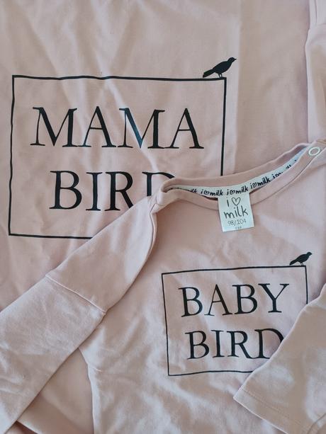 Súprava  mikin mama bird 98/104 s, mama a dcera, 98
