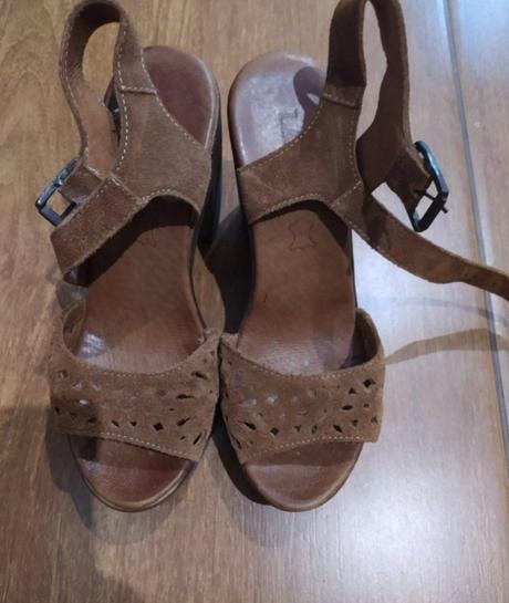 Kožené sandále, lasocki,35