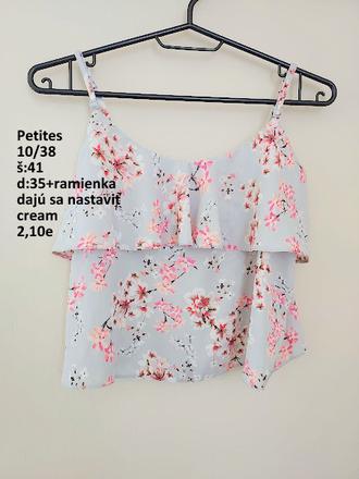 Tielkové tričko-top, 38