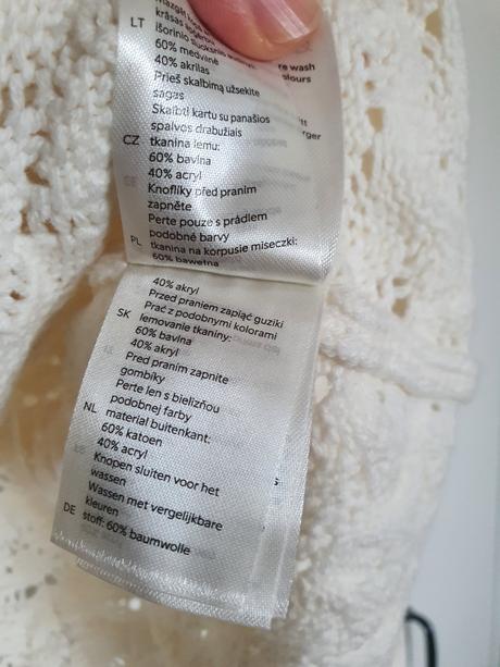 Krémový sveter, lindex,xs