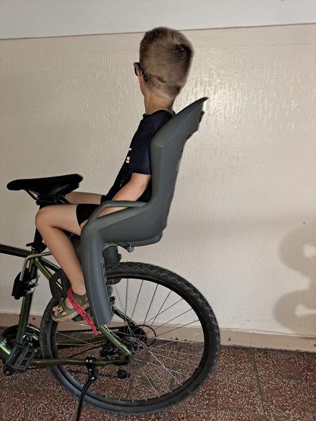 Detská sedačka na bicykel,