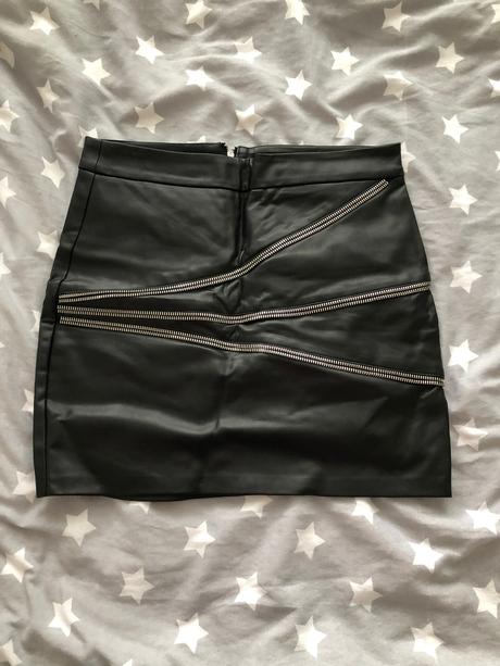 Koženkova sukňa zara, zara,34
