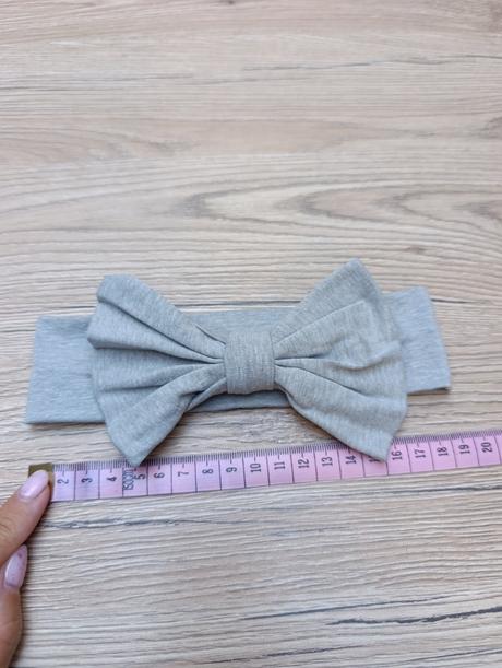 Detská čelenka s veľkou mašľou - 15 farieb,