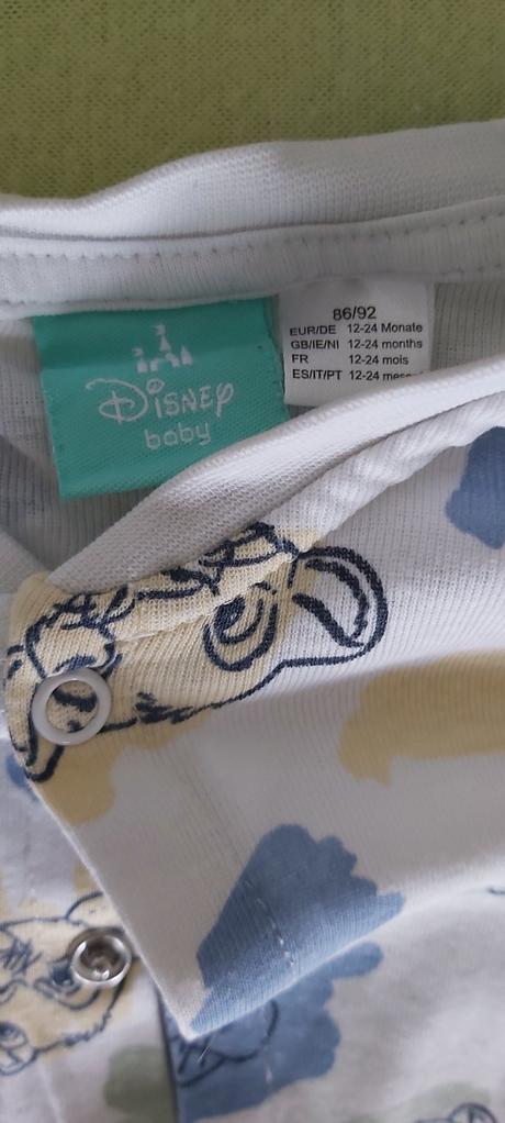Overal bez nožičiek/pyžamko leví kráľ 86/92, disney,86