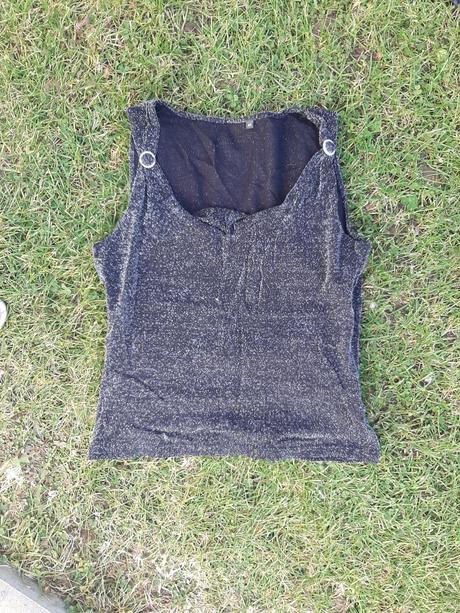 Elastické trblietavé tričko velk. 44., 44